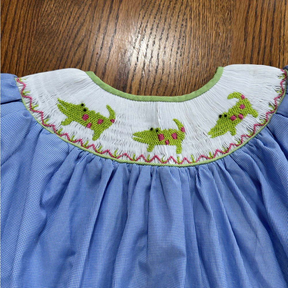 Castles & Crowns Girls size 5 smocked dress